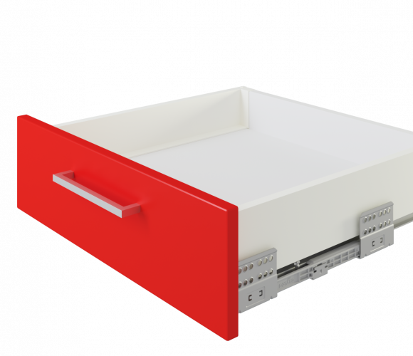 Ящик СТАРТ с ПРЯМЫМИ боковинами Белый SB18W.1/300, выс. стенки 86мм