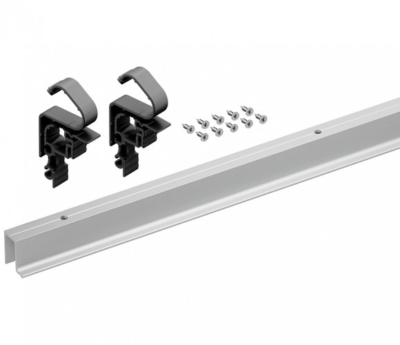 9339510 Комплект ходового профиля WingLine L 2024, с перфорацией, L2400 мм, алюминий, серебристый