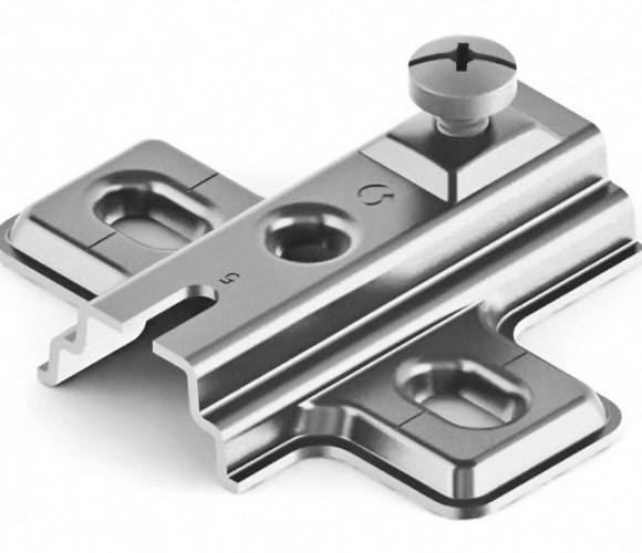 САМЕТ Монтаж. планка STAR,       5 мм, с евровинтом 6,3*14мм   102.431