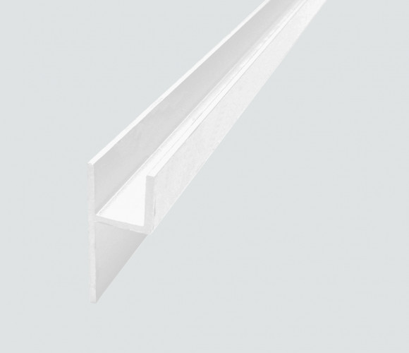 ПЛАНКА ПЛИНТУС  6 мм. белая 3 м. Крокос