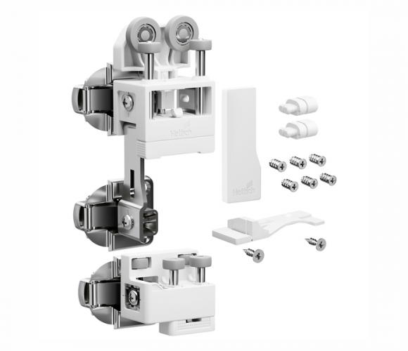 9339354 Комплект фурнитуры WingLine L 2024, heavy, с самозакрыванием, белый, левый