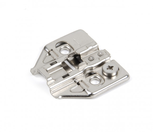 Монтажная планка H8012 BASE S для петель EVO с эксцентриком, H=2мм   BOYARD