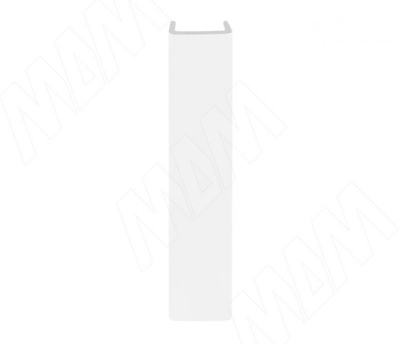 Конечный элемент цоколя (высота 150) белый   19.4801R.45