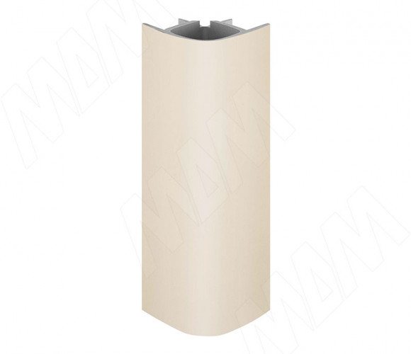 Уголок цоколя 90гр. универсальный (высота 100), Латте 19.9003R.10