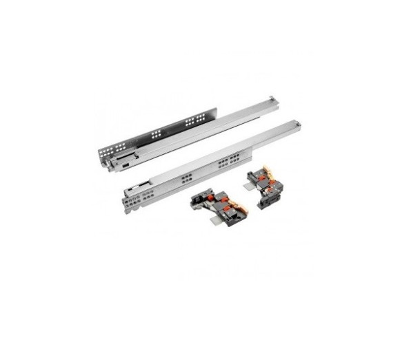 Направляющие скрыт. монт. DTC TS10/400 40кг 3D, полного выдв. с дов. (TS10400H) 0016249