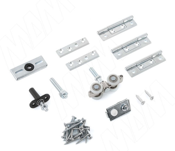 Комплект для одной складной двери до 40кг. STANFOLD