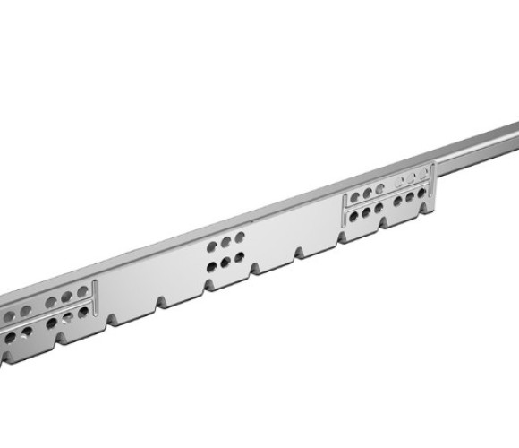 9318536 Направляющая Quadro 25 2D, част. выдв., Silent System, S (25 кг), EB21, NL450, правая