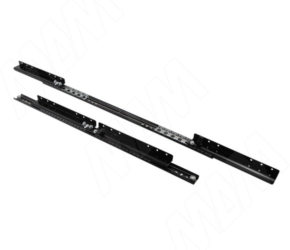 Механизм для раздвижных царговых столов 35/700/1070/260 c фиксатором, черный  EX-35-700-510.SL,BL