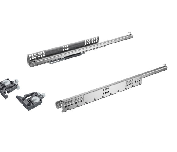 Quadro 25 2D направляющие част. выдв., Silent System, S (25 кг), EB21, NL500