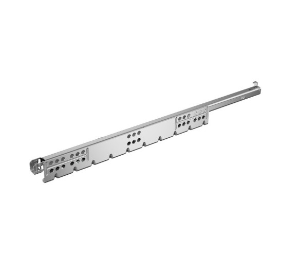 9318528 Направляющая Quadro 25 2D, част. выдв., Silent System, S (25 кг), EB21, NL350, правая