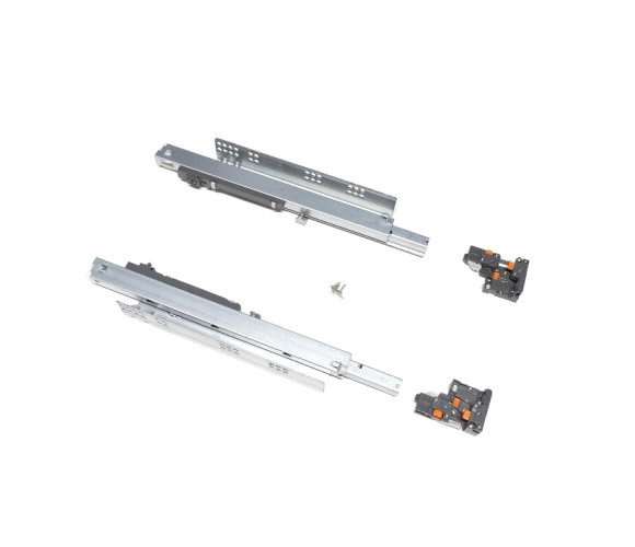 Направляющие скрыт. монт. DTC 500 35кг 3D, полного выдв. Push (DS10500GX+ODSD04-A) 0025244